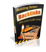 Building Better Backlinks - PDF Ebook - Digital Download - Master Resale Rights