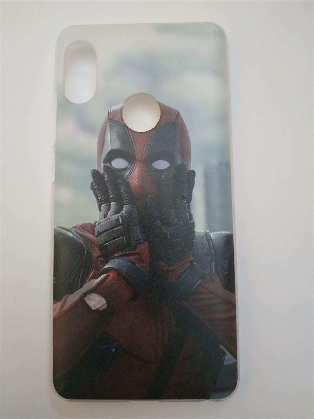 Deadpool Shocked - BINYEAE Phone Case Cover Clear Hard PC Plastic For Xiaomi Redmi Note 5 Deadpool - Free Shipping