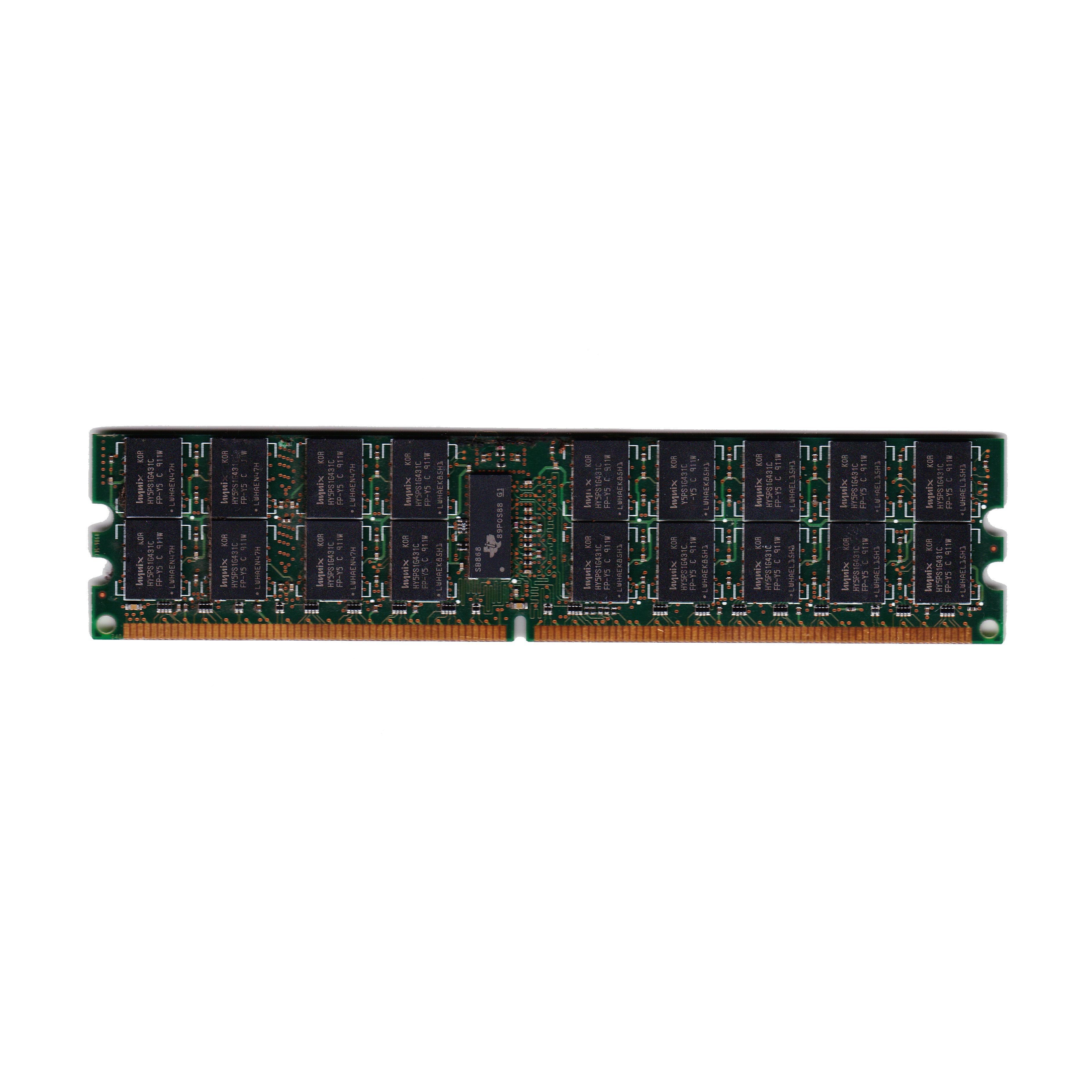 Preowned HYNIX 4GB 2Rx4 PC2 5300P 555 12 RAM (Untested)